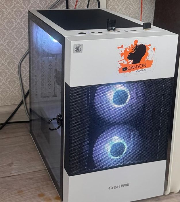Игровой пк i3 10100F GTX 1650 + стол для ПК