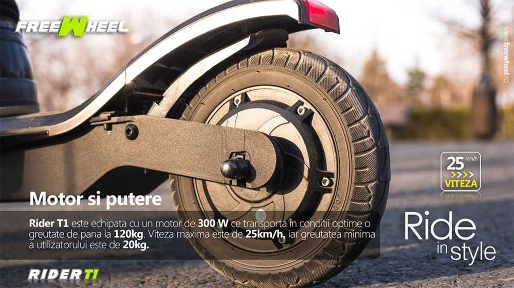 Trotinetă Freewheel Rider T1