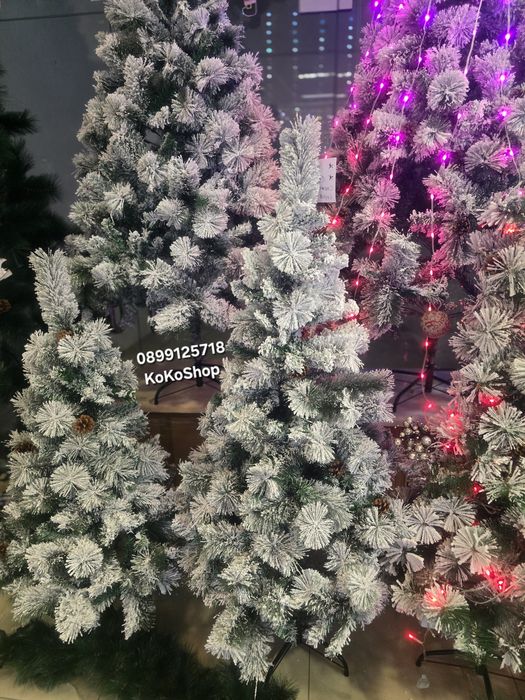 Елха/луксозна заснежена елха/луксозна елха/Коледна елха