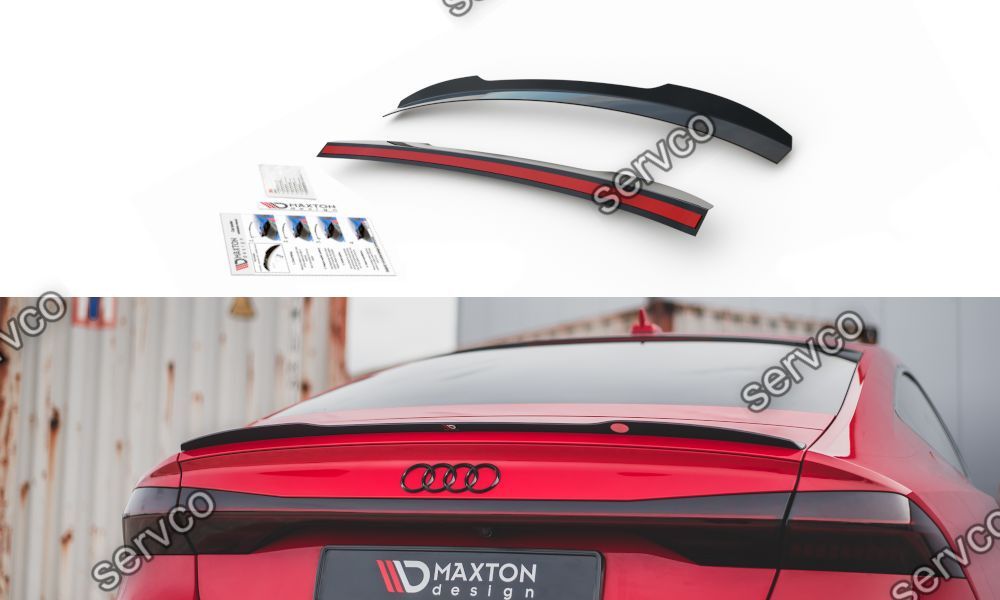 Eleron spoiler cap Audi A7 C8 S-line 2017- v1 Maxton Design
