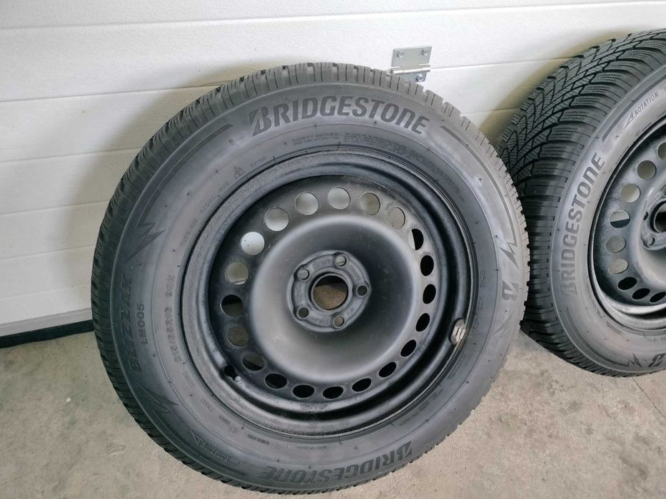 Jante tabla cu cauciucuri M+S 215 65 16 pt Opel Mokka