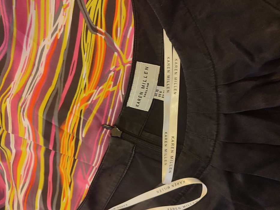 Karen Millen-100%Silk Истинско бижу