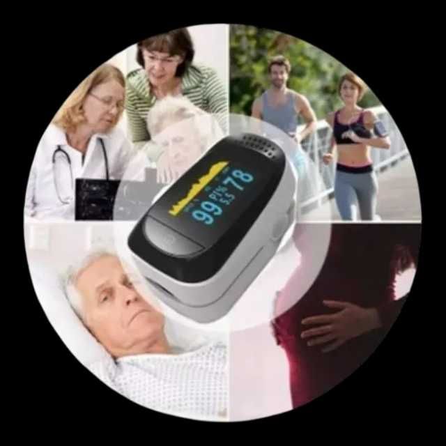 Aparat de masurare puls,Oximetru pentru deget cu display, Pulsoximetru