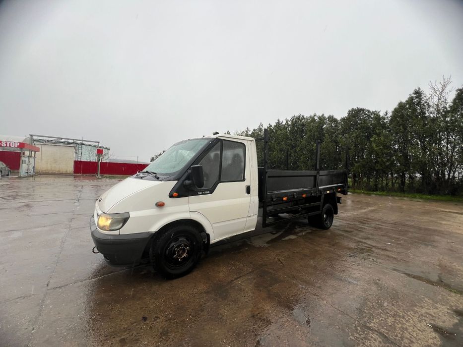 Ford transit basculabil 2.4 diesel obloane otel înălțate