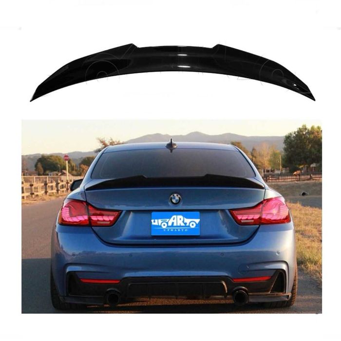 Eleron Lip Codita Portbagaj cu BMW Seria 4 F36 model PSM, Negru Lucios