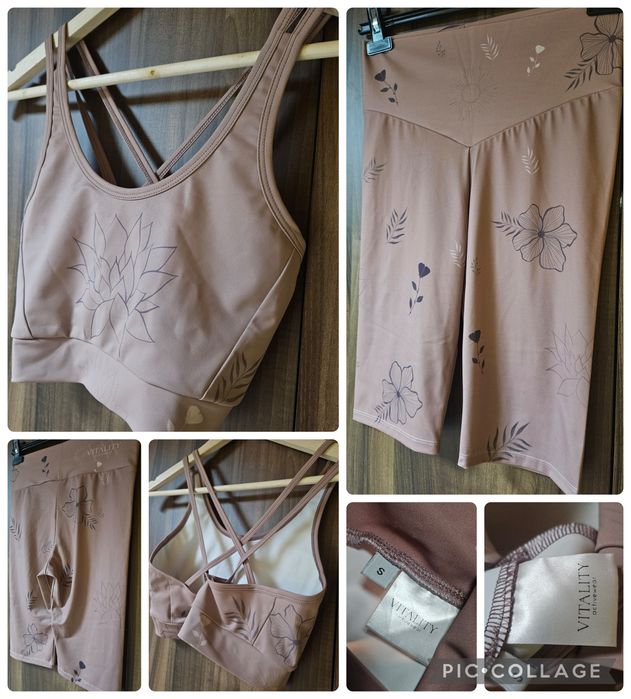 Къс спортен сет Vitality Activewear