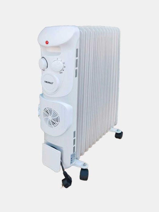 Масляный обогреватель с термо обдувом Emerald EM-13 + доставка