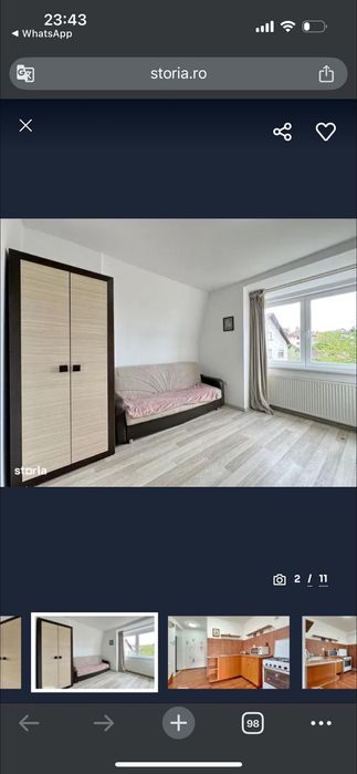 Garsonieră centru 350€