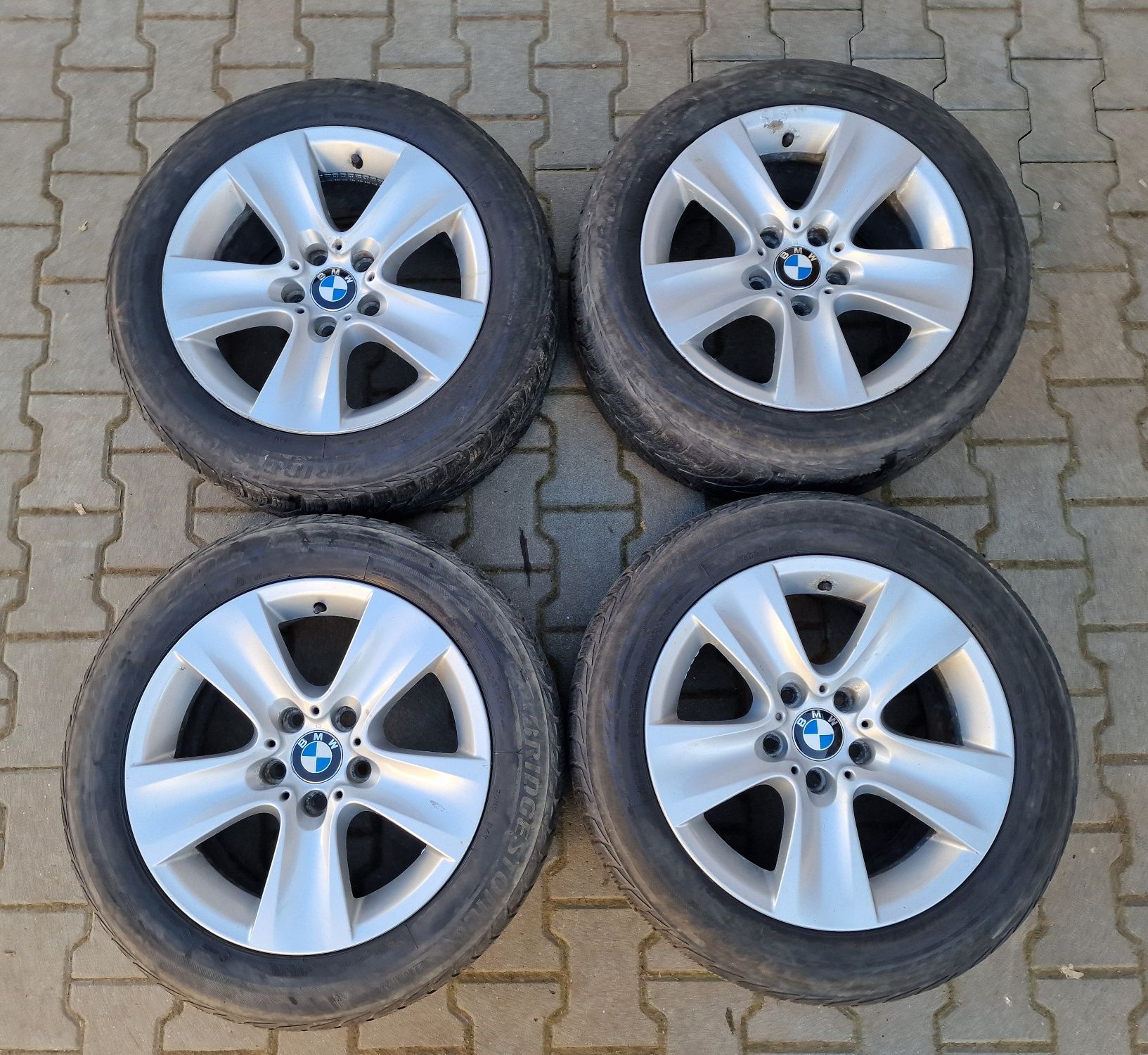 Jante BMW 17 anvelope 5 F10 3 F30 X1 E84 X3 F25 roti