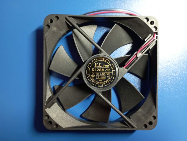 Ventilator / Fan Yate Loon D12SH-12, 2-pini, 120 mm, 2200 rpm, 88 CFM