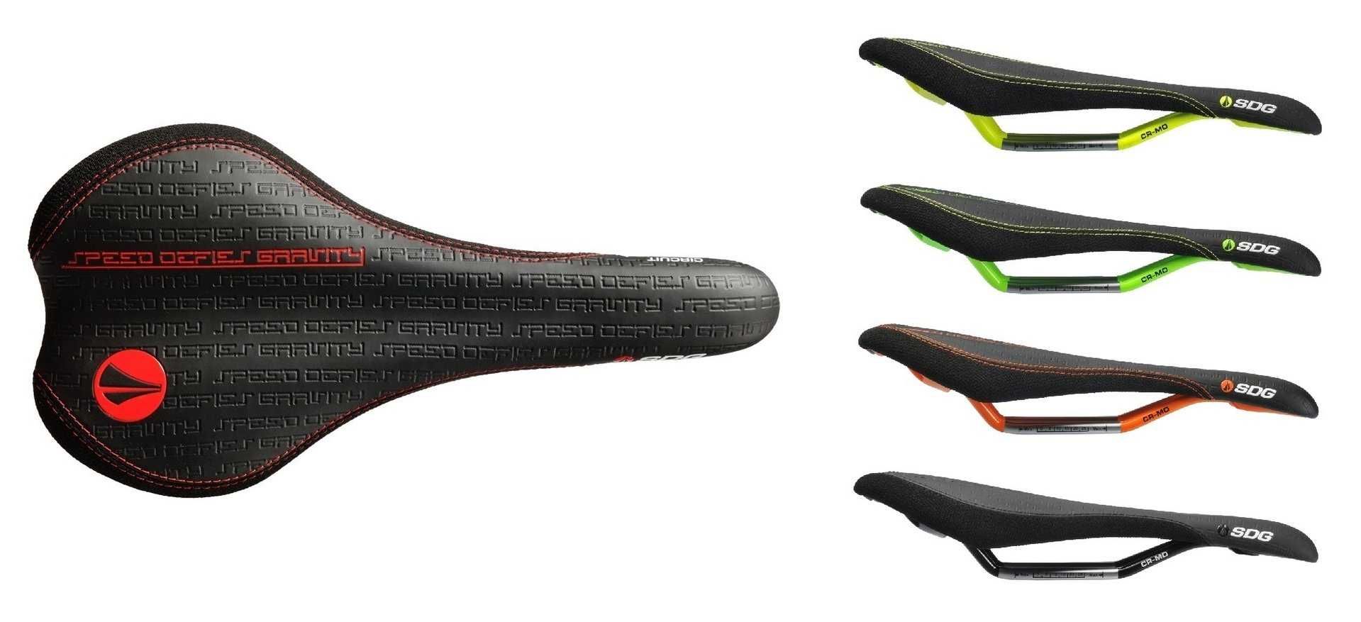 Вело седалка SDG Circuit CR-MO Black/Orange