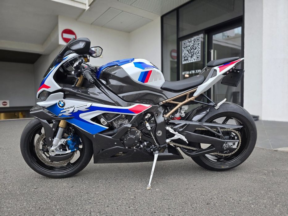 BMW S1000RR->M1000RR 2022 IN GARANTIE. 39.000€ investitie totala
