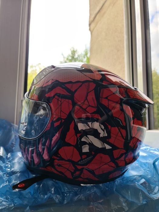 Casca moto Hjc Rpha11 Pro Carnage M L caNoua. Casca hjc venom/carnage