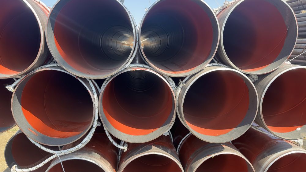 Vand Tevi Metalice Sudate Elicoidal Vopsite  Epoxi intrior exterior