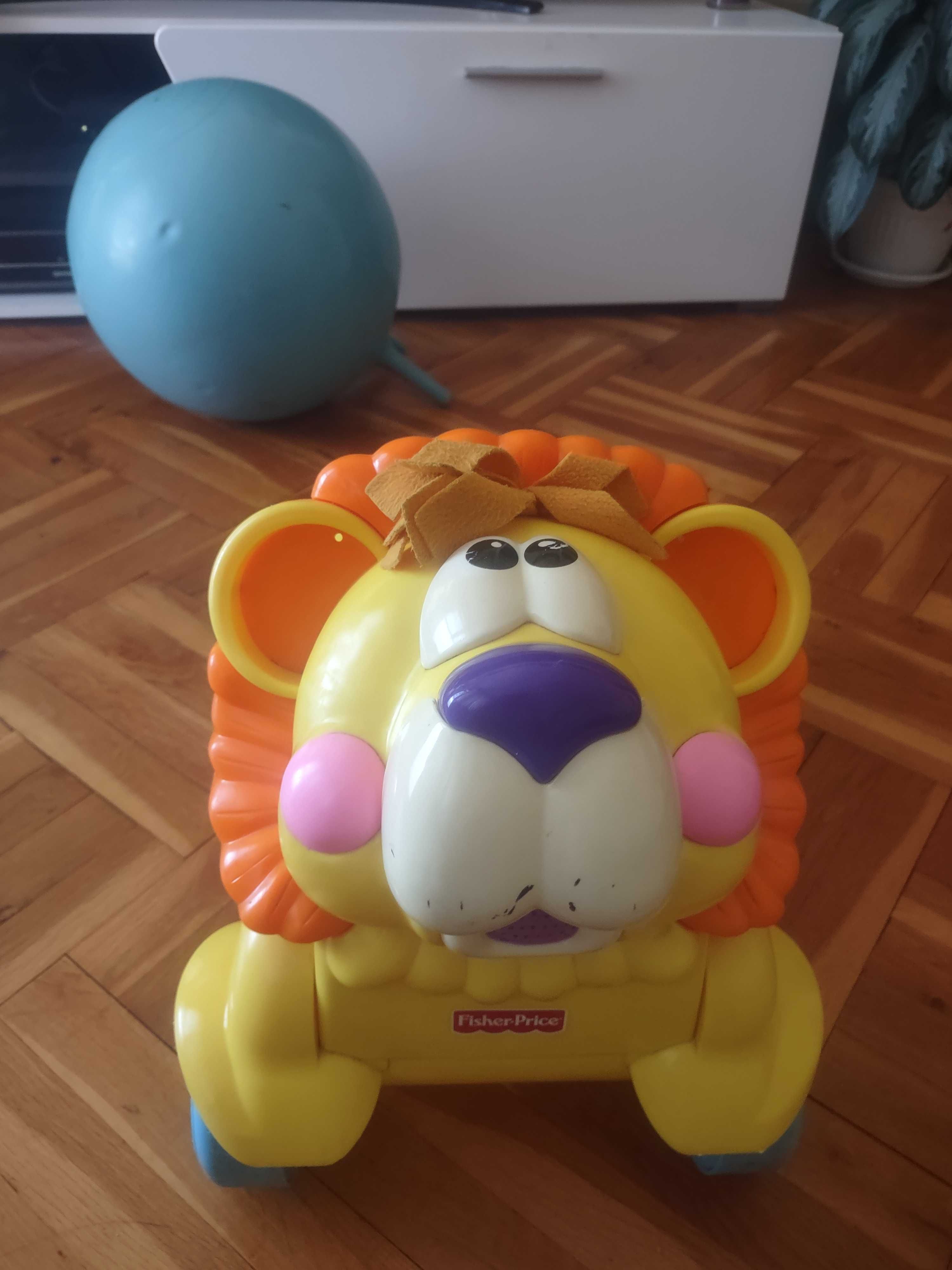 Музикално лъвче Fisher-Price 2в1