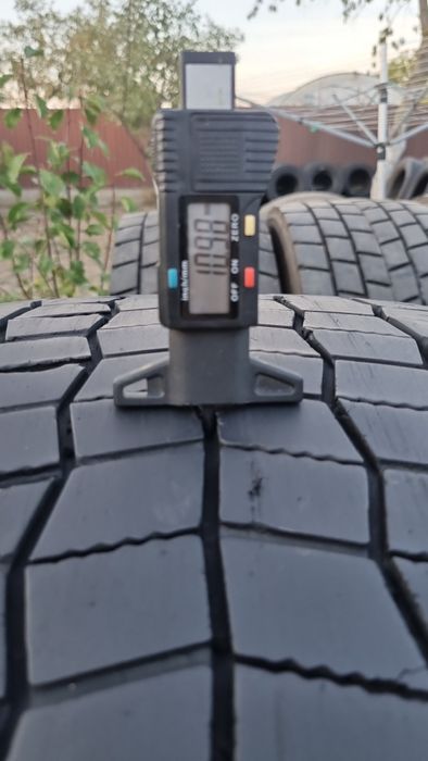 4 Anvelope Hankook (Tractiune) 295/60 R22.5 Impecabile DOT1023