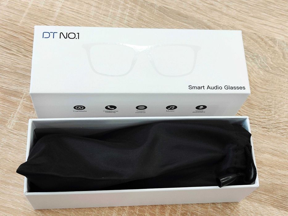 DTNO.1 DT W2 Smart AI Translation Glasses with Touch Controls