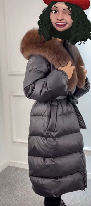 Geaca cu blana naturala