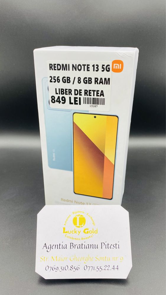 Redmi Note 13 5G 256gb/8gb Ram cod produs 13187