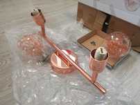 Lampă spot BULBS 2xG9/28W/230V, gold rose, noua
