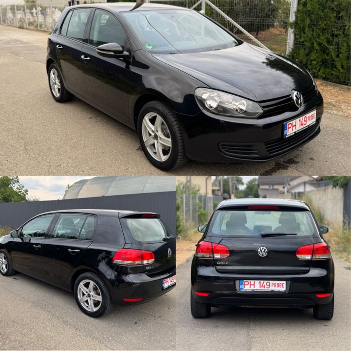 VW GOLF 6 1.4 MPI Benzina / 80 Cp / 2010 / Euro 5 / Posibilitate rate