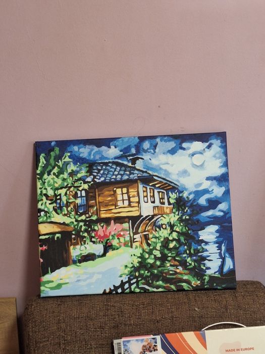 Ръчно рисувани картини по номера