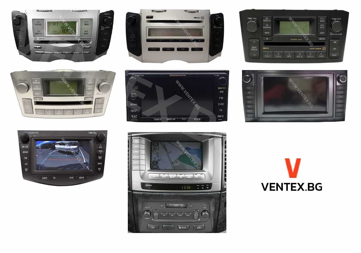 Дигитален чейнджър за Toyota от 2003 до 2011 Bluetooth USB AUX - WEFA