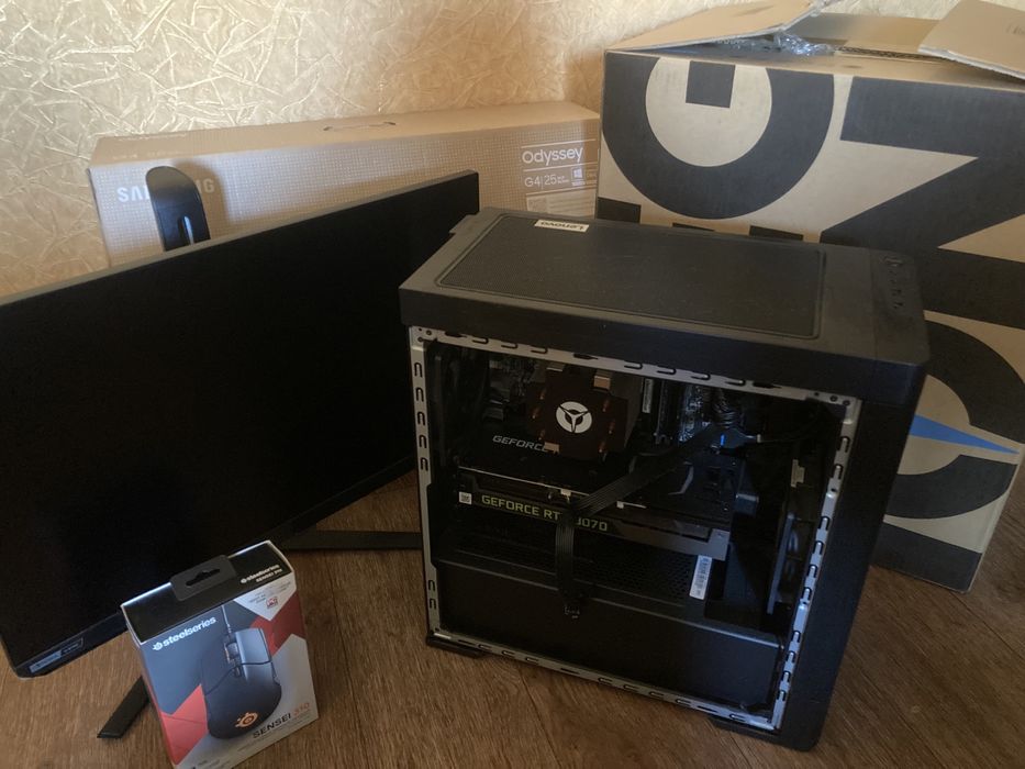 Игровой компьютер с монитором !