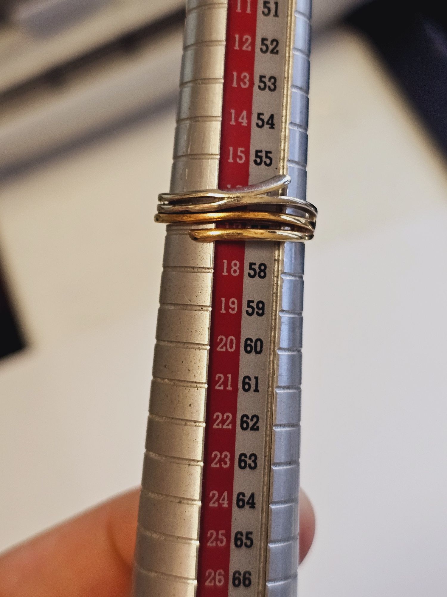 Vand inel din aur 14 k 3.37 g