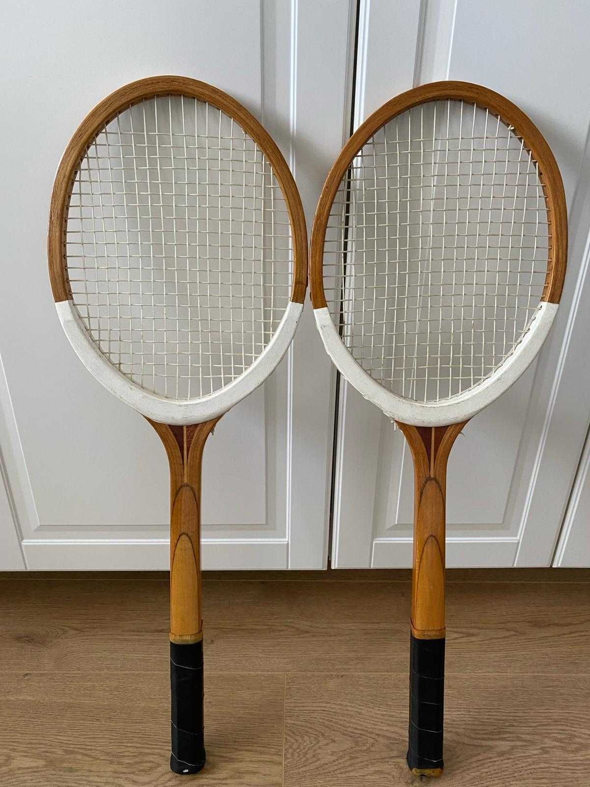 Rachete vechi de tenis de camp (din lemn) pt colectie