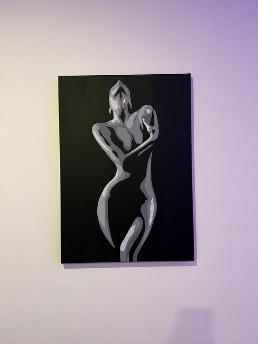 Tablou pictat manual