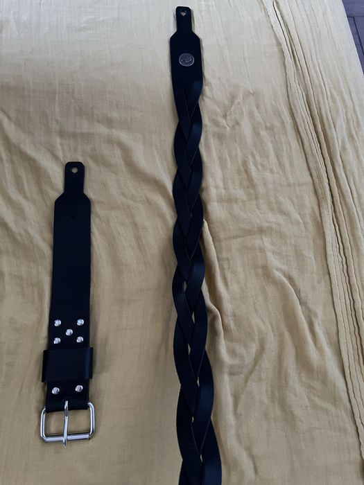 Curea chitara din piele naturala -- Dunlop "Red Monkey"