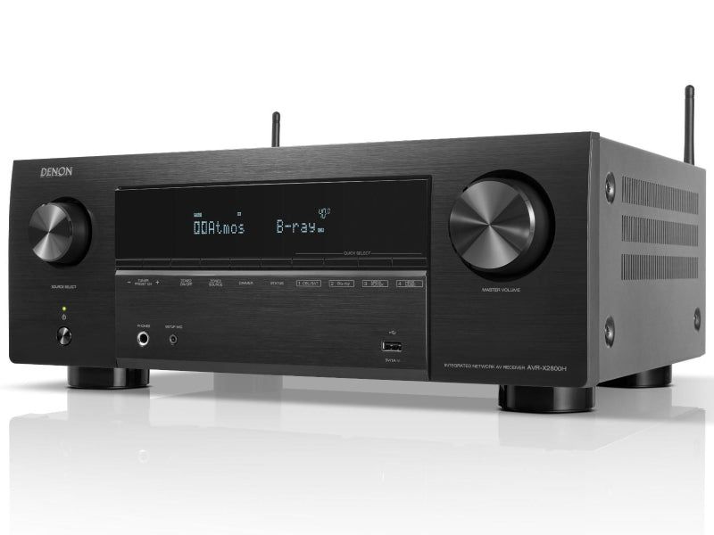 Denon AVR-X2800H/8K/Dolby Atmos/DTS:X
Dolby Atmos and DTS:X AV Rece