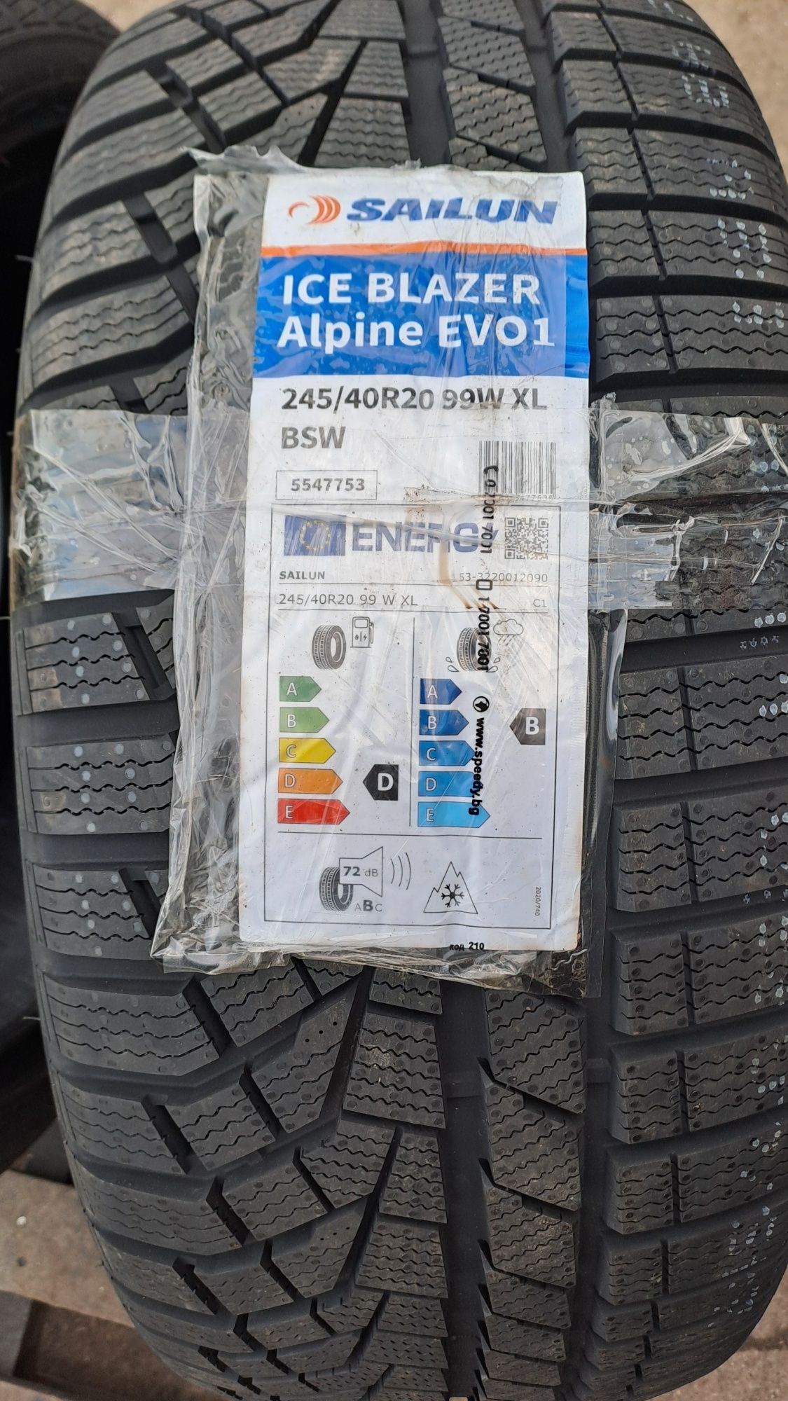 2бр. Нови 245/40/20 Ice BLAZER Alpine evo 1