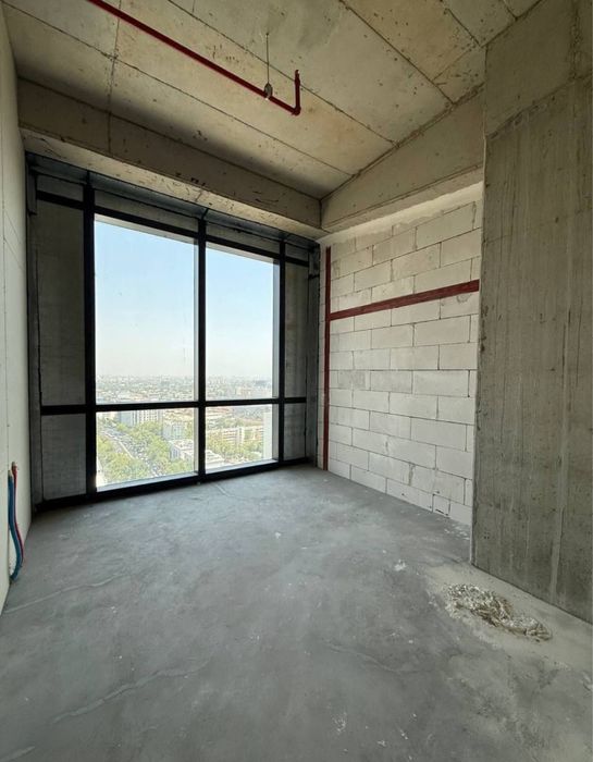 Piramit Towers. 34й этаж. Вид в сторону Нукус и парк Бобура. 2х комнат