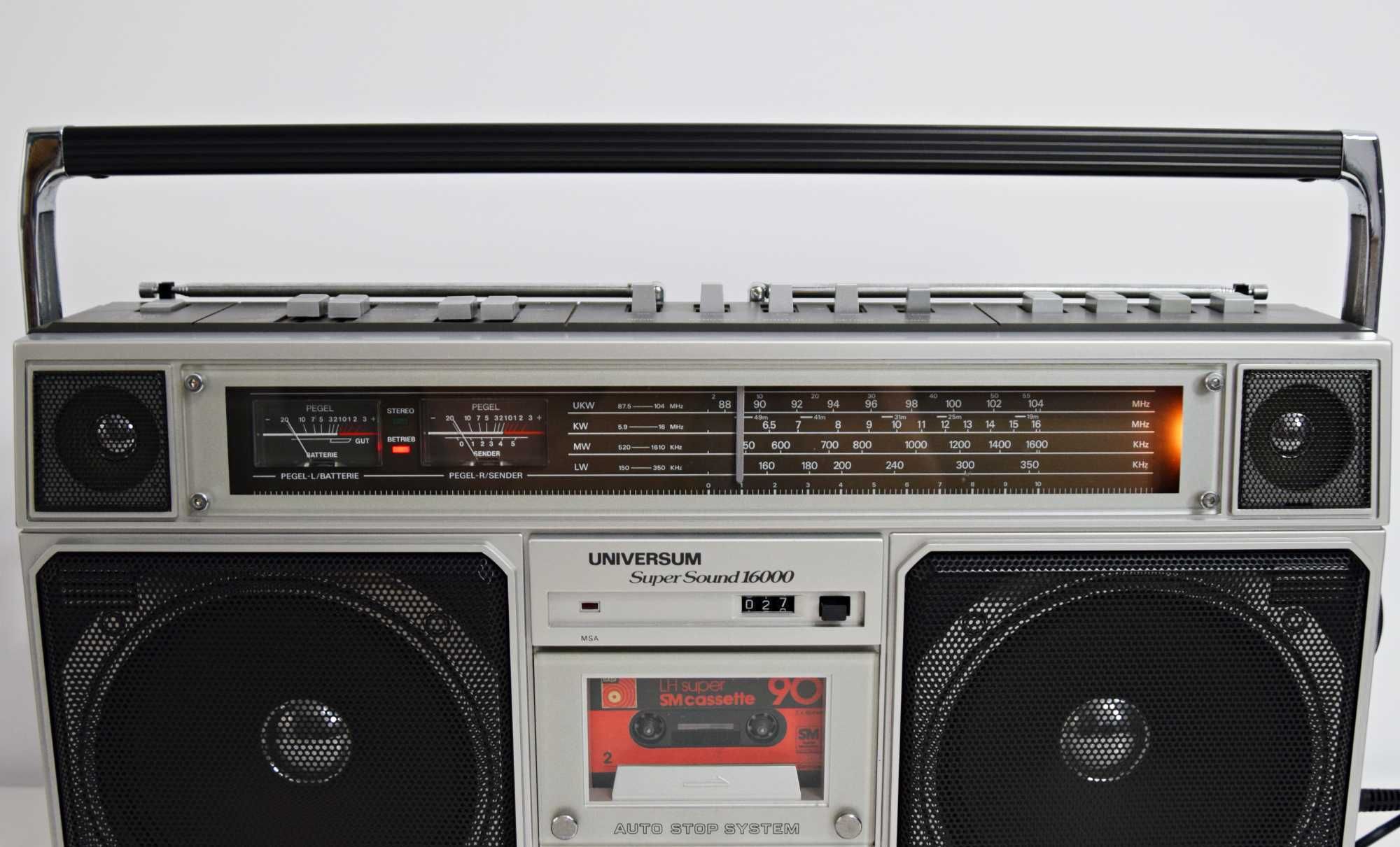 Radio casetofon boombox Universum Super Sound 16000 CTR 2605