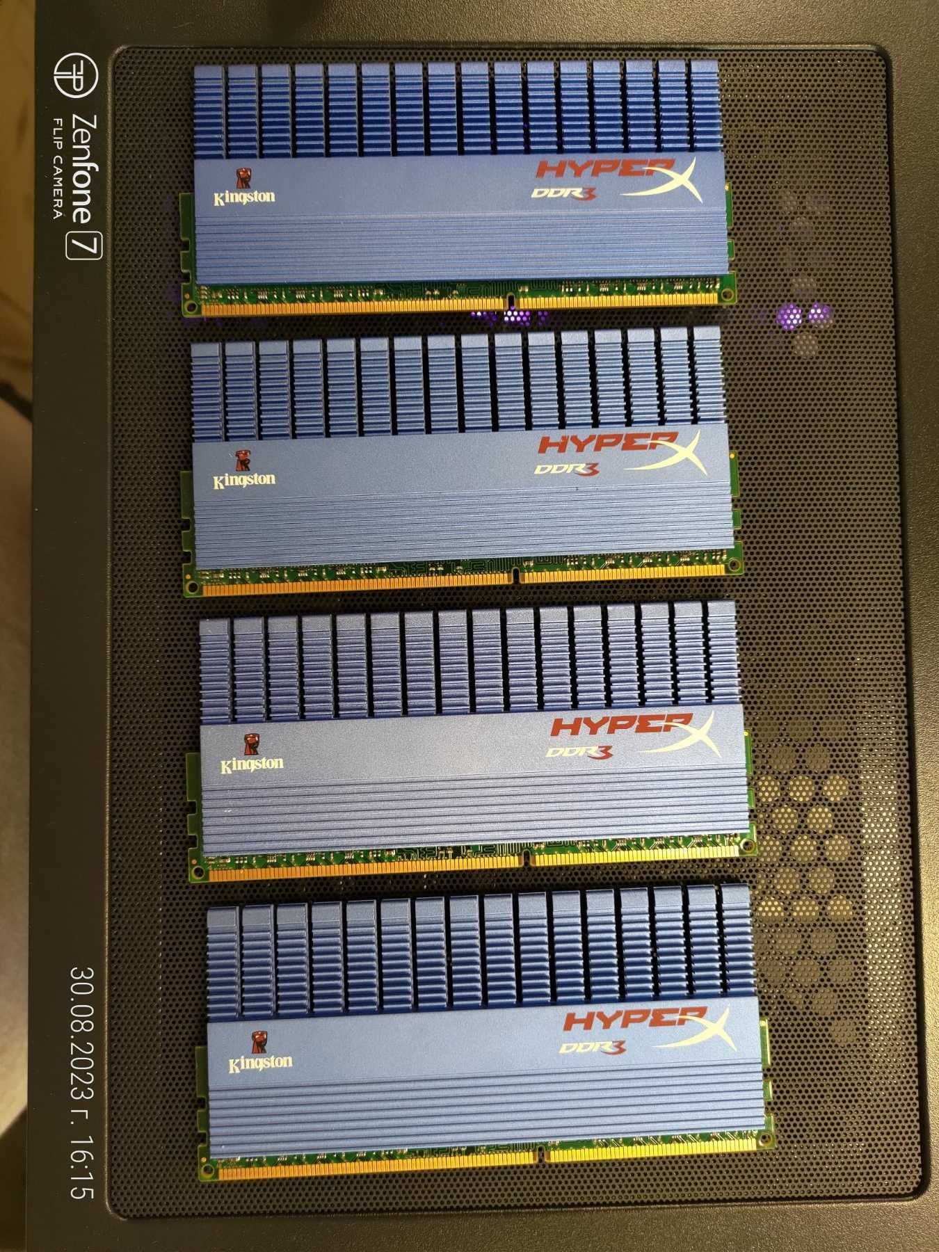 6GB Kingston HyperX (3x2GB) DDR3-2000 KHX2000C9AD3T1K2