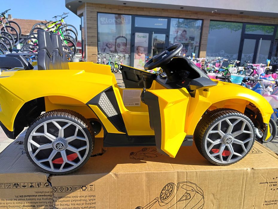 LAMBO Акумулаторна кола CHIARA жълт