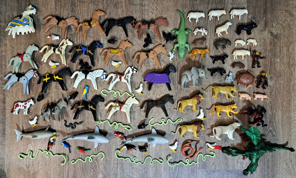 Playmobil - lot 85 animale si pasari