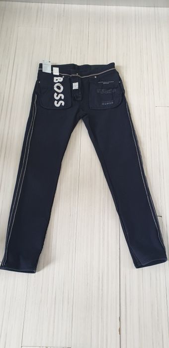Hugo Boss Delaware Slim Fit Candiani Denim 33/32 ОРИГИНАЛ Мъжки Дънки
