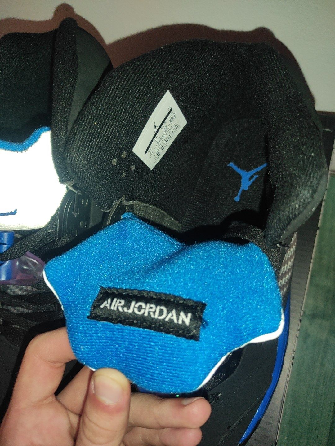 Jordan 5 reps Racer blue