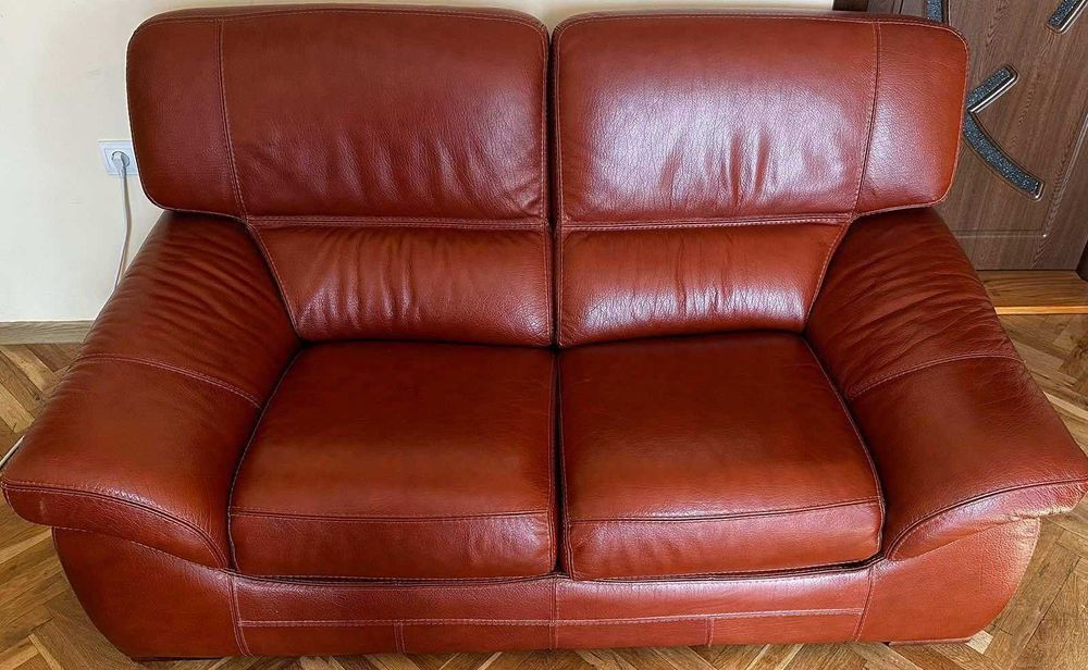 Кожени дивани 2ка и 3ка от биволска ест.кожа