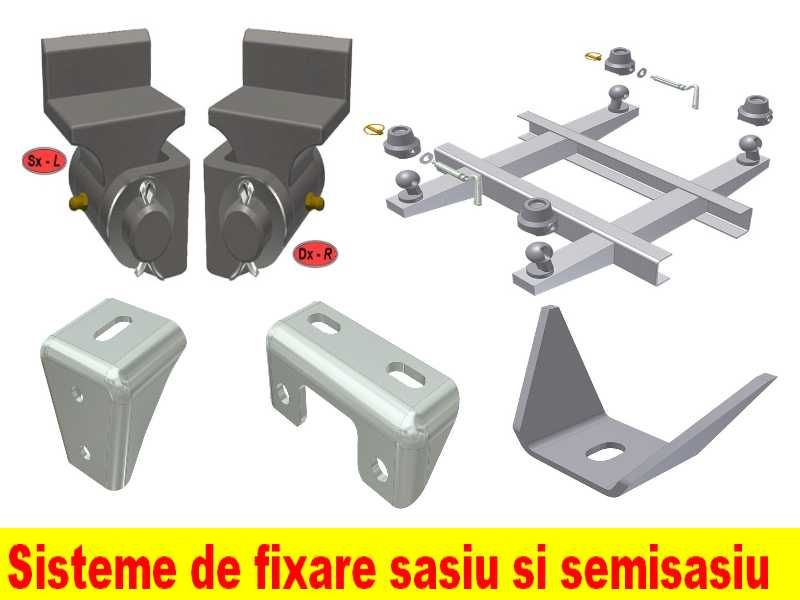 suporti caroserie fixa aluminiu 3,5 tone