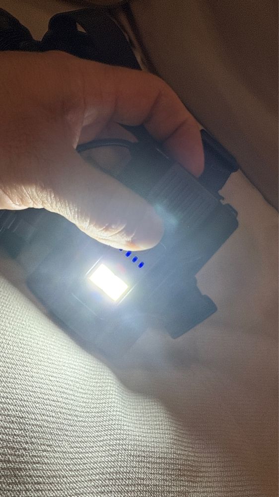 Lanterna Profesionala Puternica Frontala cu Led laser PM20 ULS, 1300m