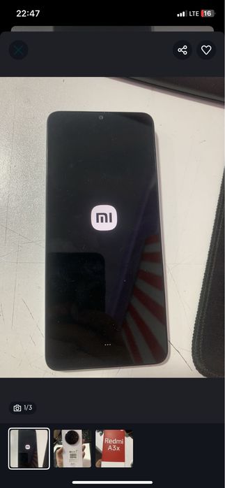 Redmi A3X в идеалтном состоянии на гарантии 1 гол