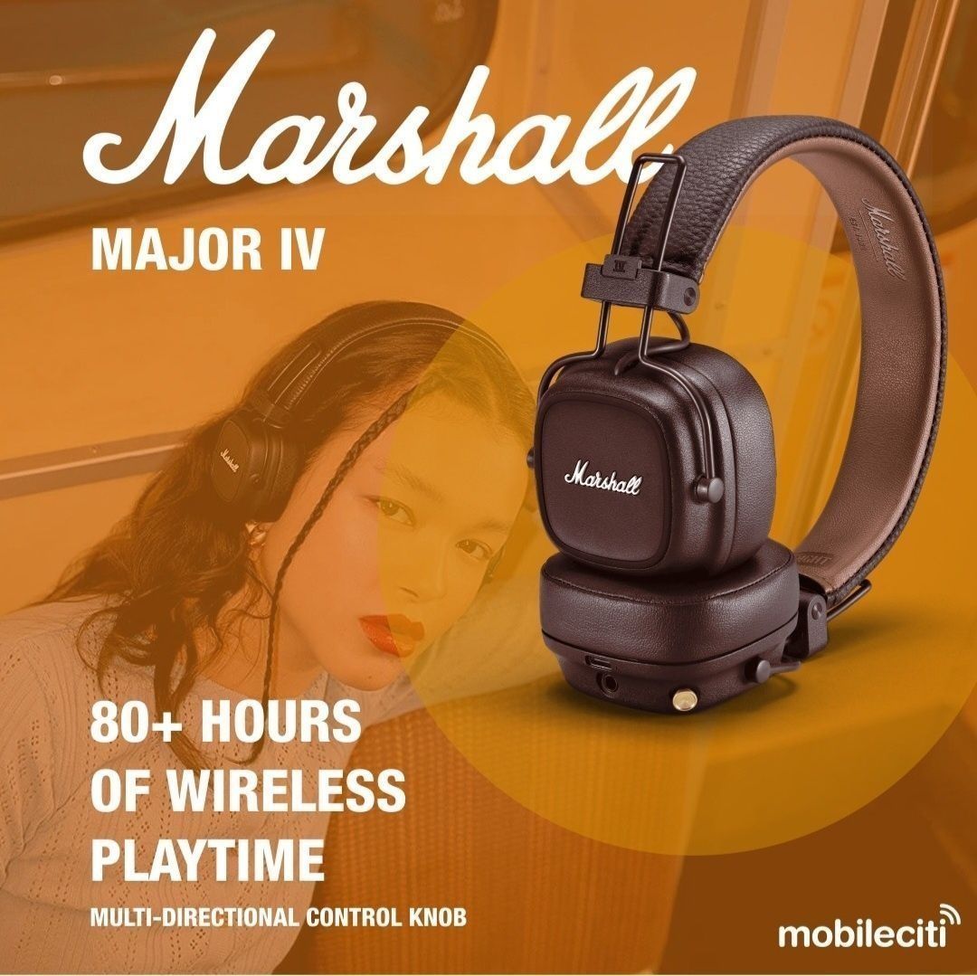 Оригинал! MARSHALL MAJOR 4 Беспроводные Наушники/Гарнитура