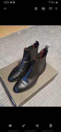 Ghete IL Passo Chelsea piele premium,model Dsquared,40