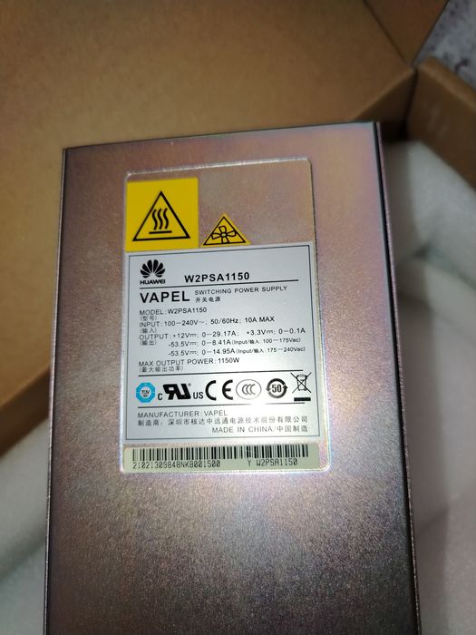 Модуль питания переменного тока Huawei Vapel W2PSA1150 Module power