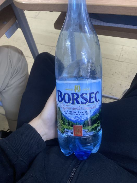 Vand sticla de apa borsec putin utilizata mes pe ig strachinariu_