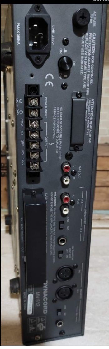 Amplificator linie Dynacord MV 512